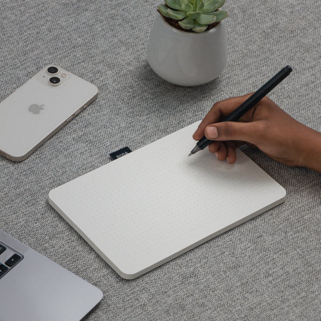 Roda Tear-off A5 Dotted Notepad - Image 9