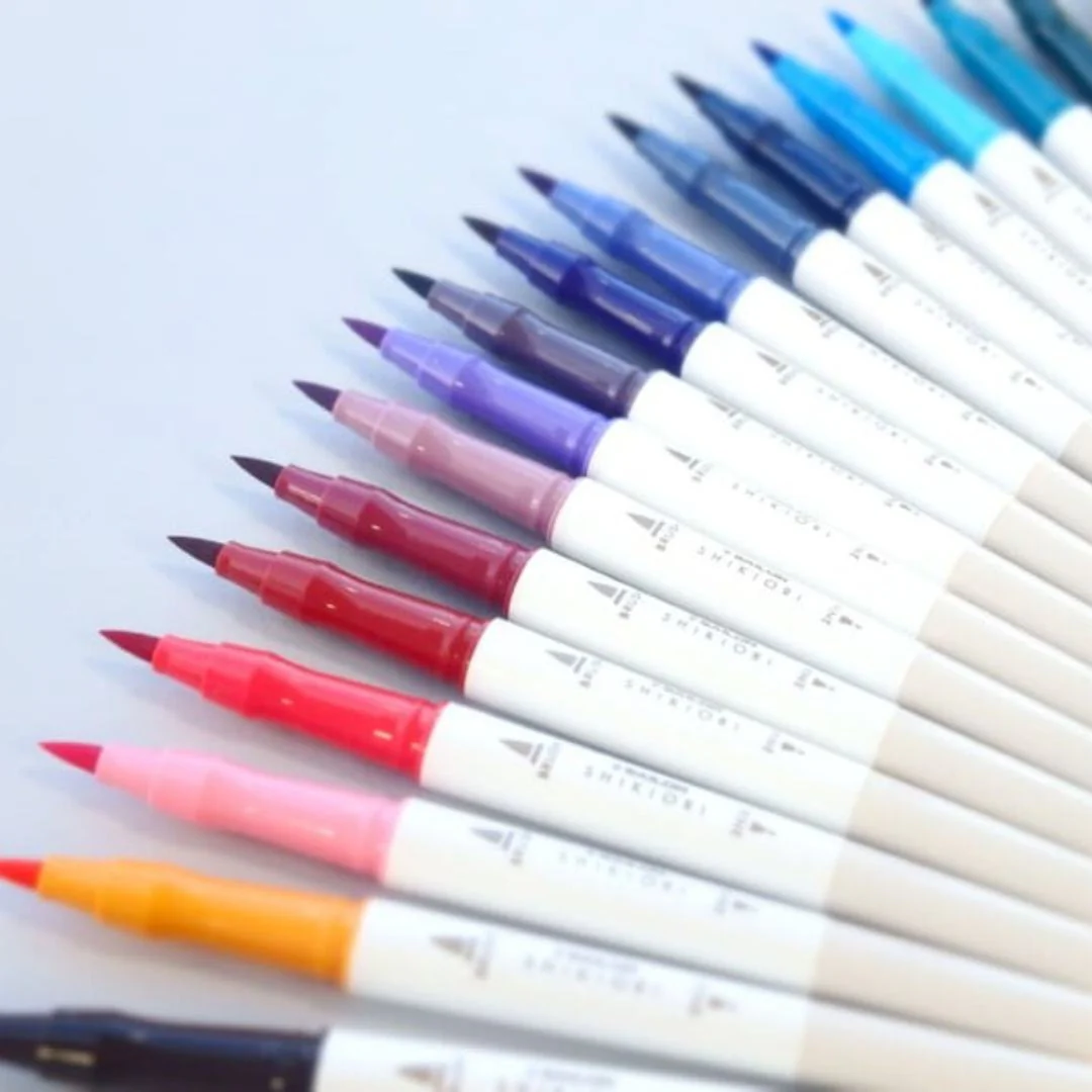 Sailor Shikiori Twin Brush Pen Set - Image 3