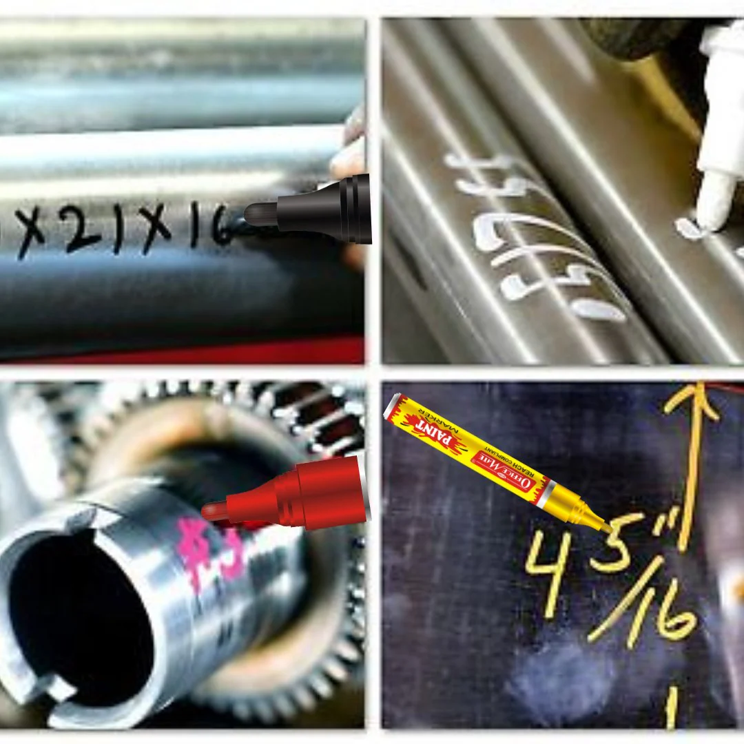 Soni Officemate Paint Markers – Medium Tip Set - Image 6