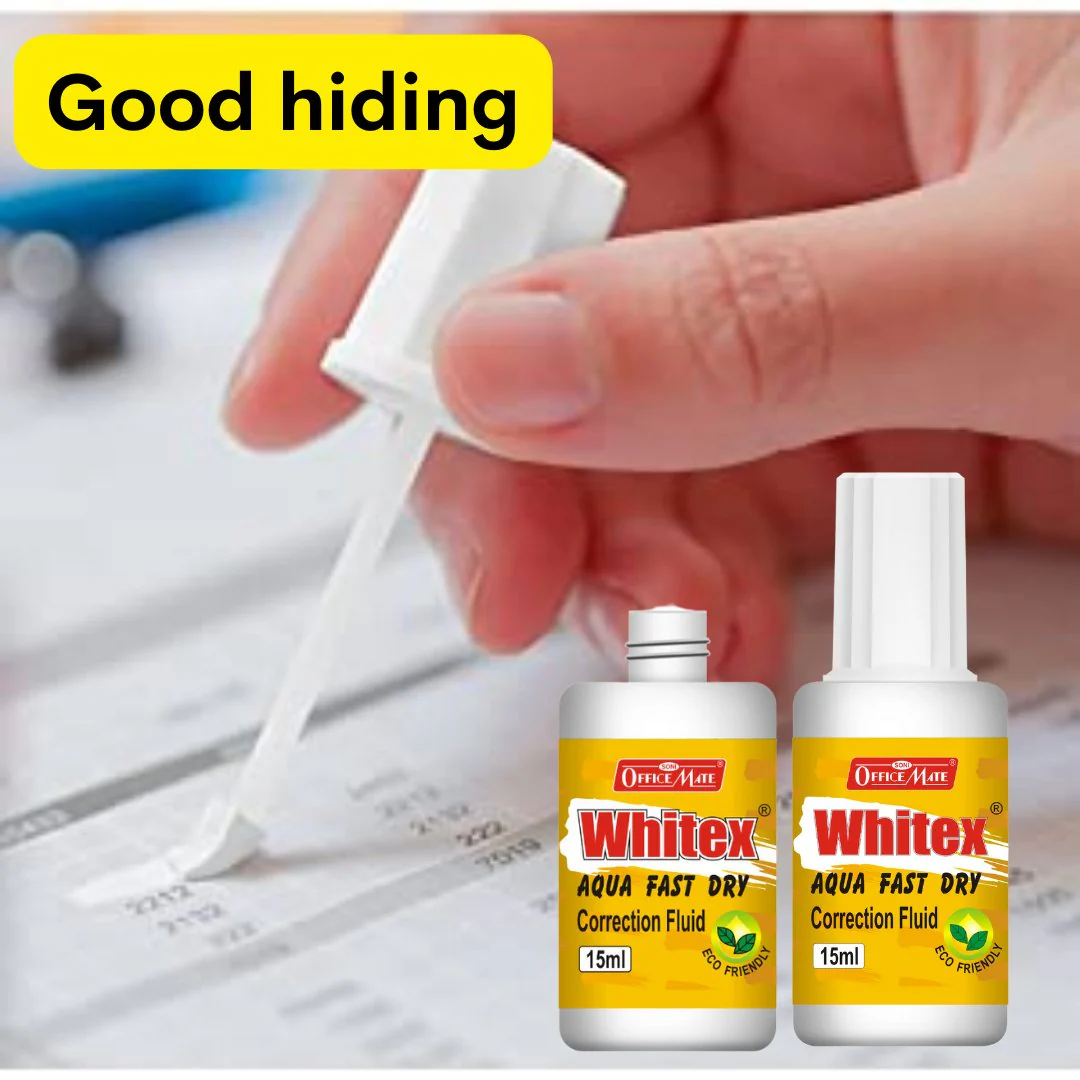 Soni Officemate 15ml Whitex Correction Fluid - Image 4