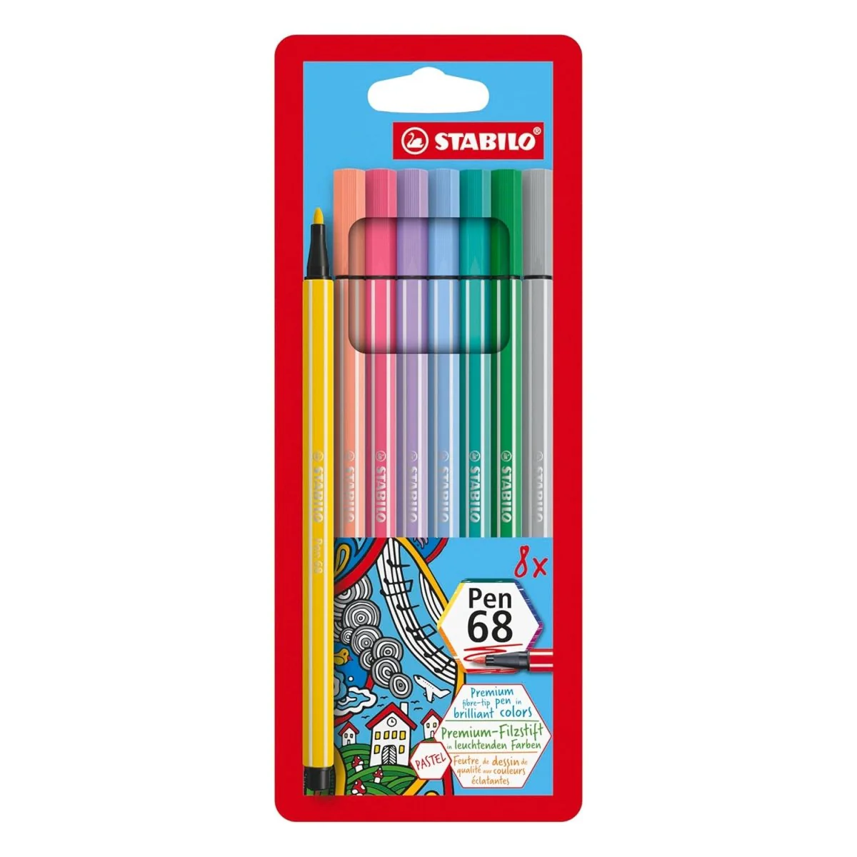 Stabilo Fineliners Point 68 (1mm) - Image 9