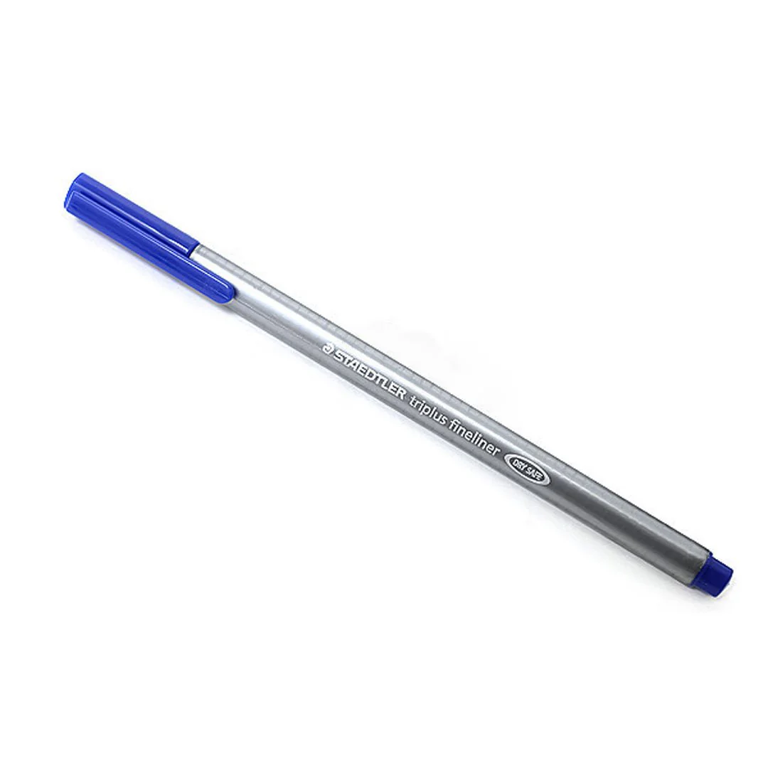 Staedtler Triplus Fineliner Blue - Image 3