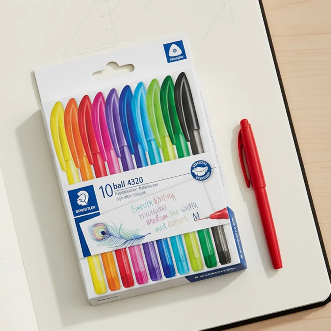 Staedtler Multicolor Rainbow Ballpoint Pen - Image 8