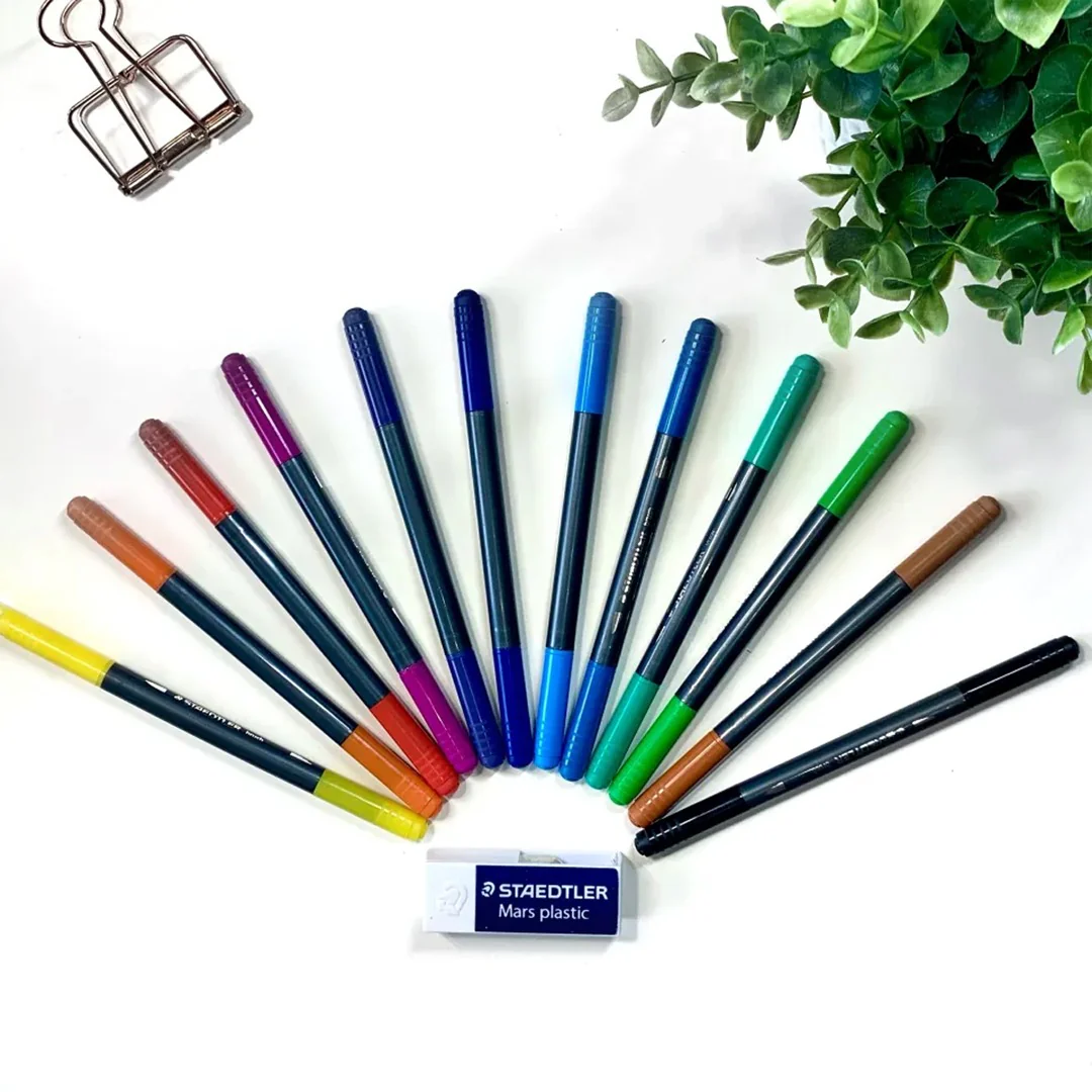 Staedtler Double-Ended Lettering Brush Pens - Image 7