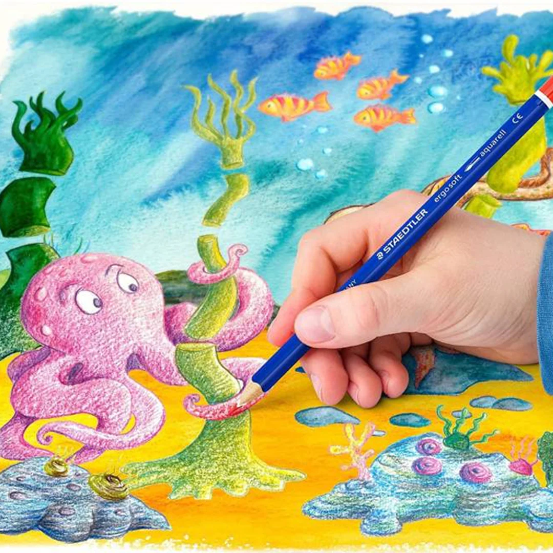 Staedtler Ergosoft Aquarell Watercolour Pencils - Image 15