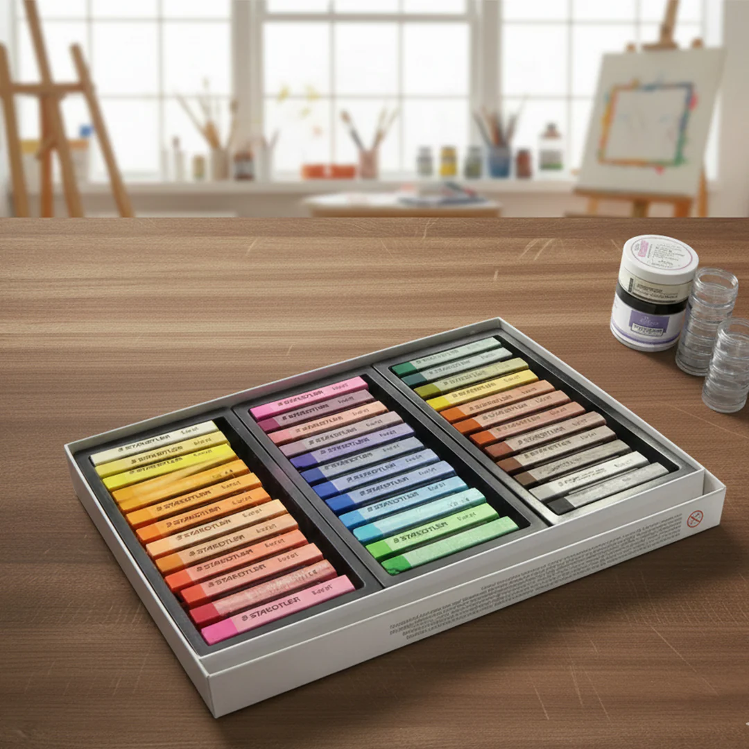 Staedtler Karat Soft Pastel Chalks Set - Image 12