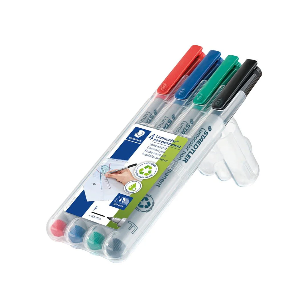 Staedtler 0.6mm Lumocolor Non-Permanent Pen Sets - Image 3