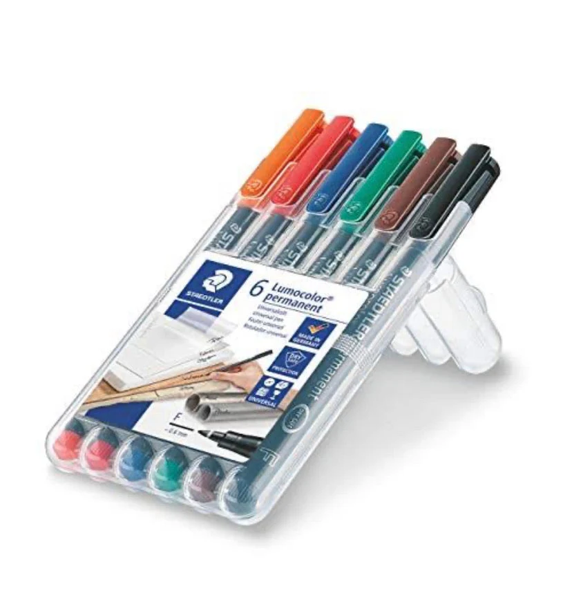 Staedtler 0.6mm Lumocolor Permanent Markers Sets - Image 10