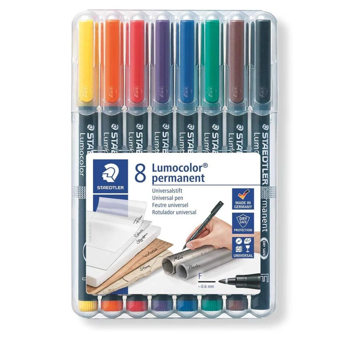 Staedtler 0.6mm Lumocolor Permanent Markers Sets - Image 11