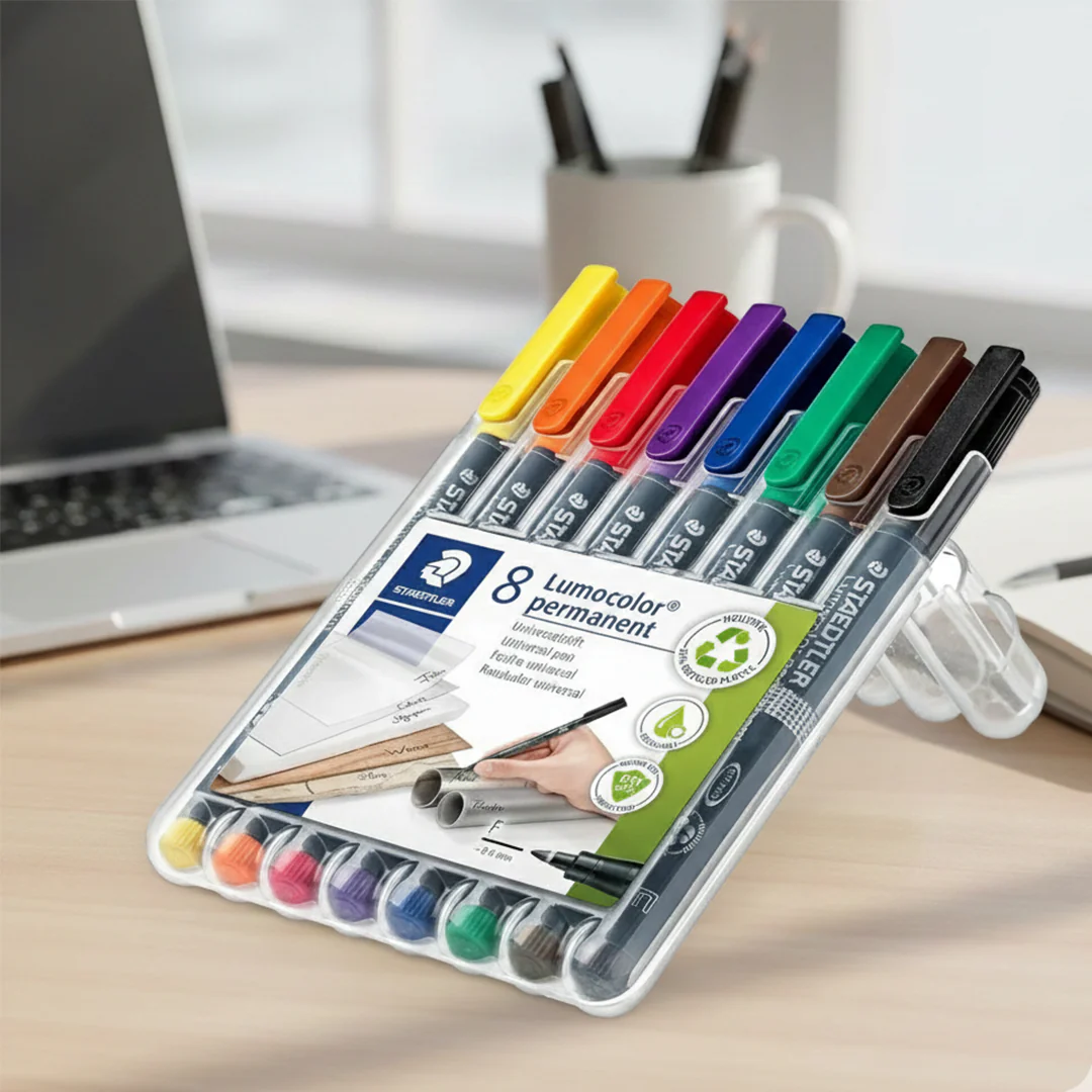 Staedtler 0.6mm Lumocolor Permanent Markers Sets - Image 26