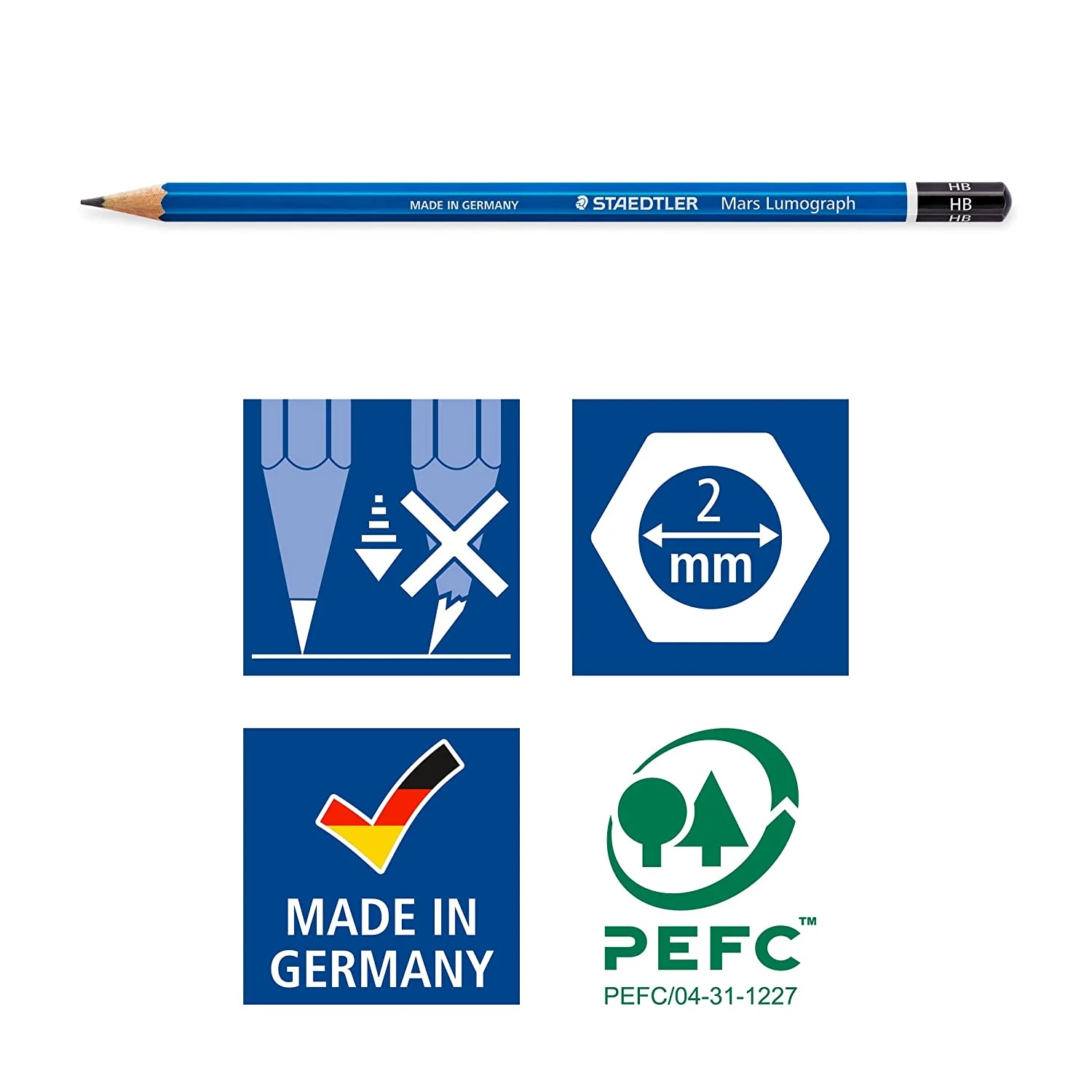 Staedtler Mars Lumograph Drawing Pencils - Image 14