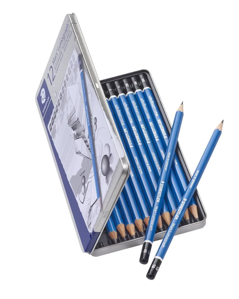 Staedtler Mars Lumograph Drawing Pencils - Image 15