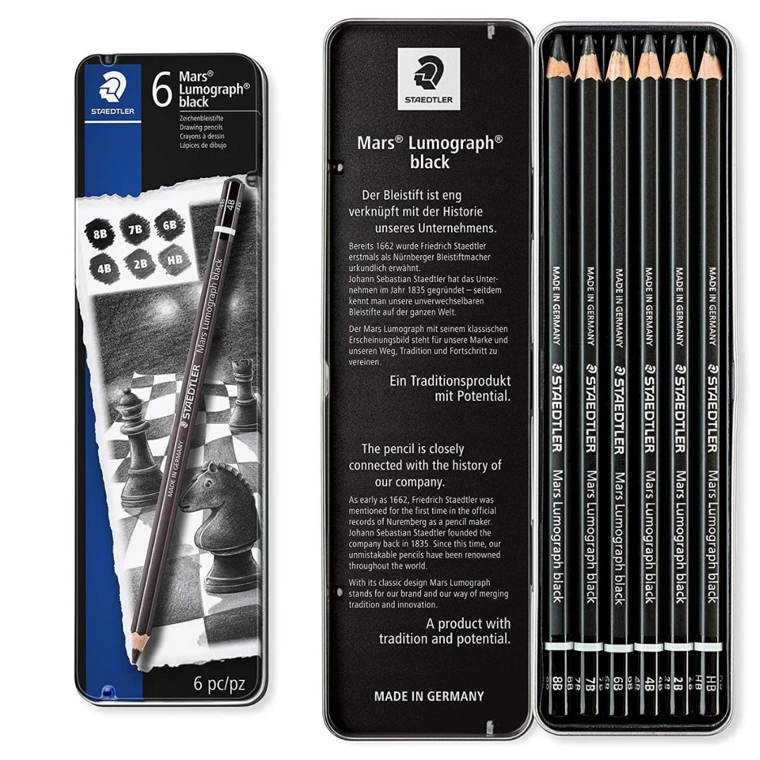 Staedtler Mars Lumograph Drawing Pencils - Image 17