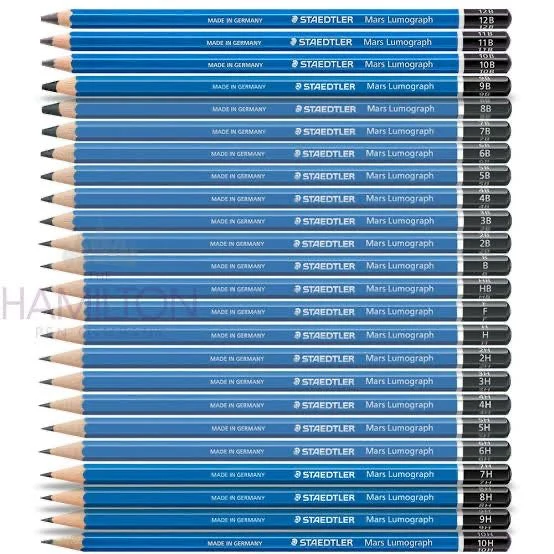 Staedtler Mars Lumograph Drawing Pencils - Image 20