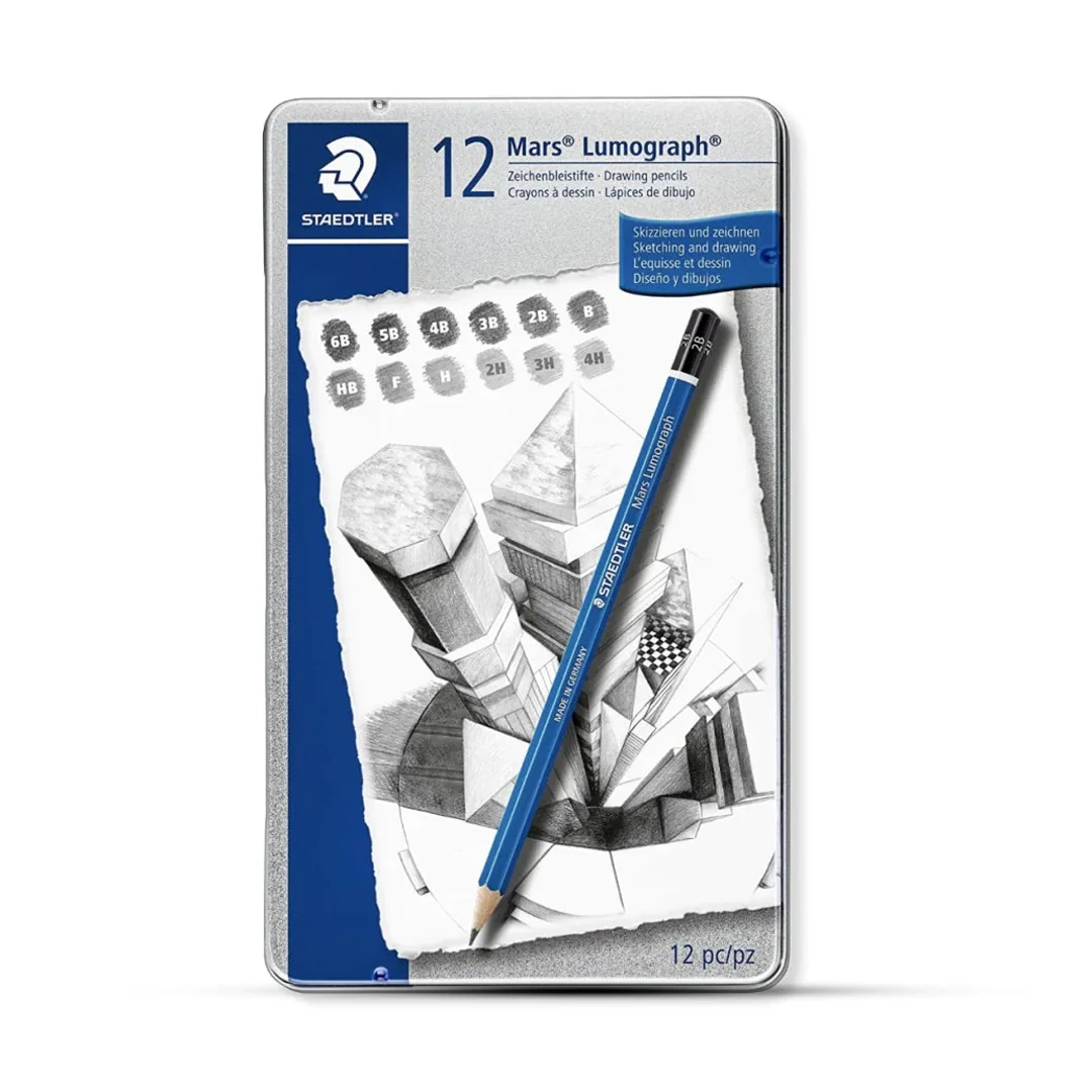 Staedtler Mars Lumograph Drawing Pencils - Image 3