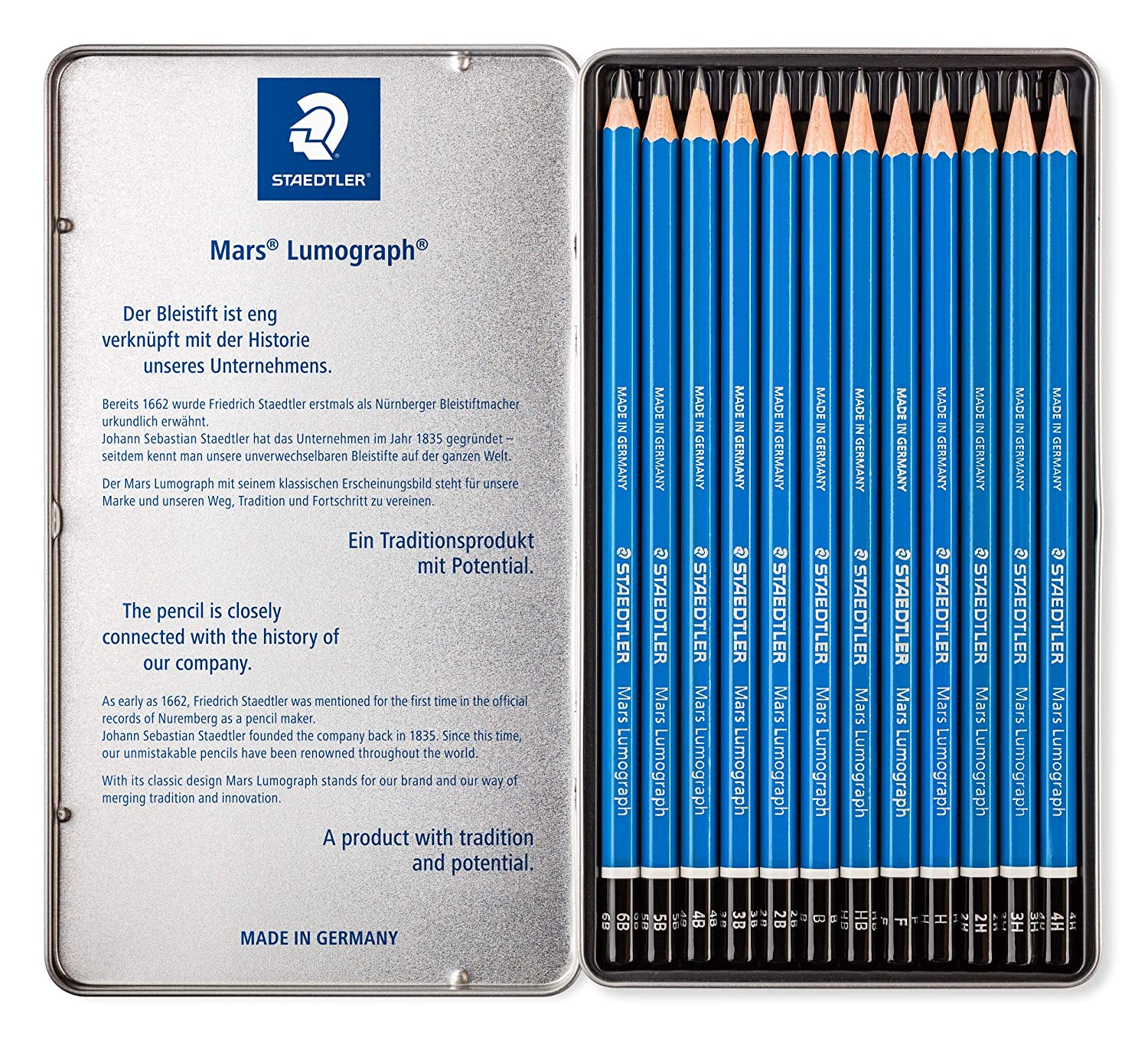 Staedtler Mars Lumograph Drawing Pencils - Image 5