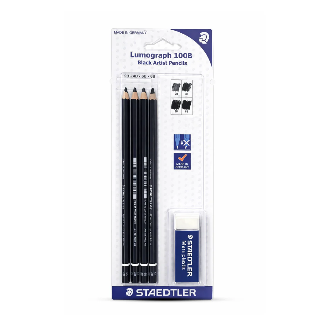 Staedtler Mars Lumograph Drawing Pencils - Image 8
