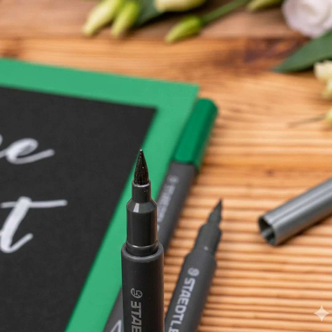 Staedtler Metallic Brush Pen Assorted Colors - Image 4