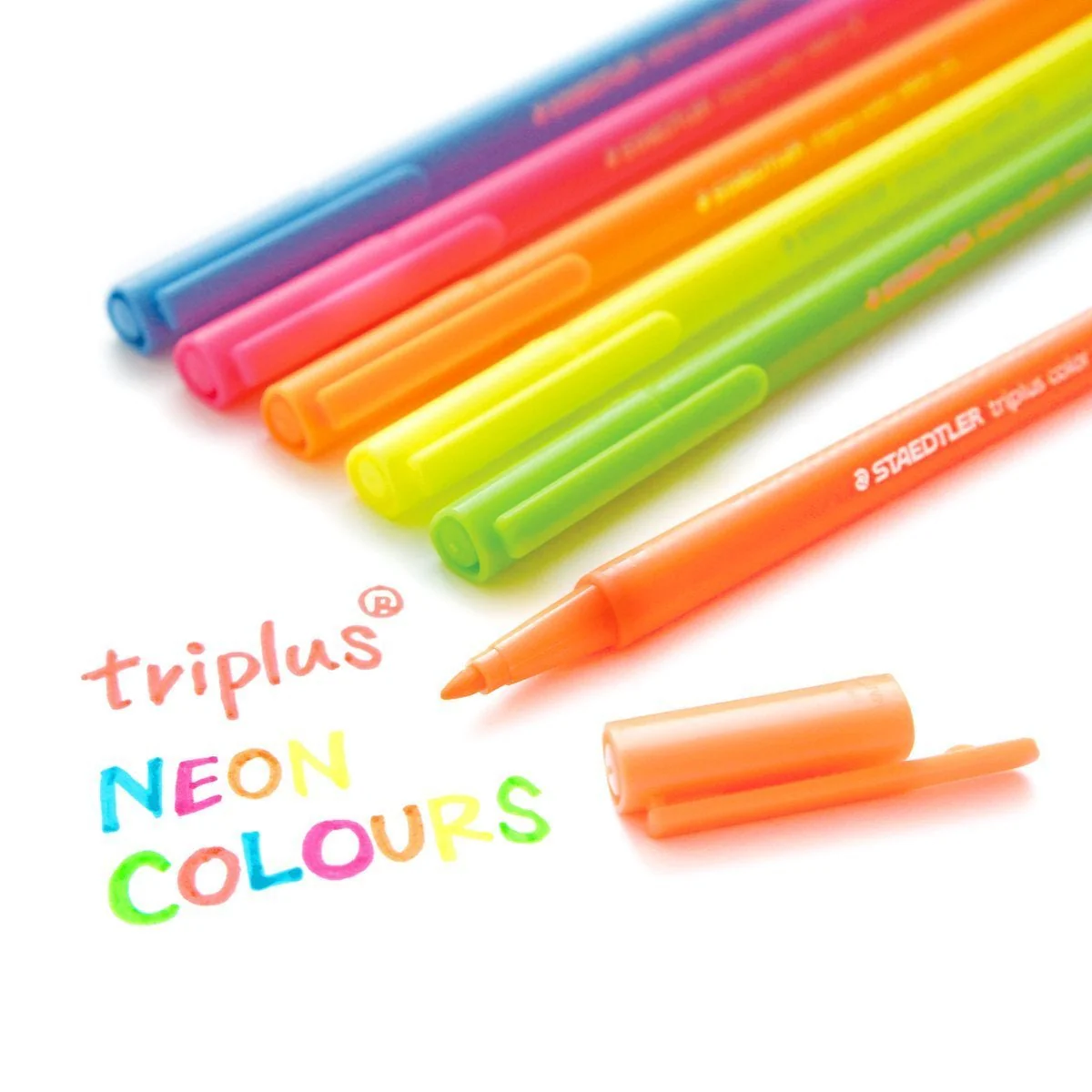 Staedtler Triplus Neon Fineliners Set - Image 4