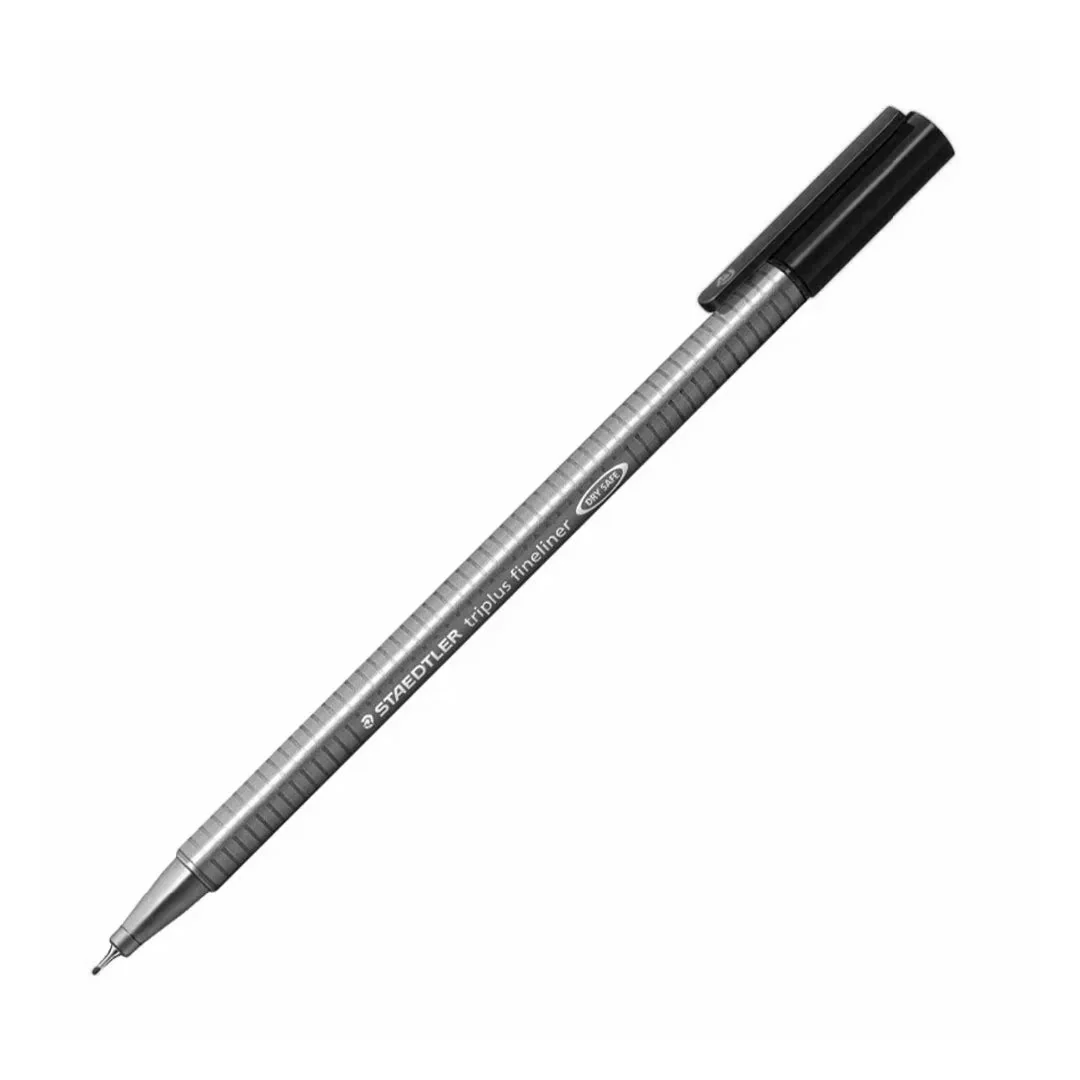 Staedtler 0.3mm Triplus Black Fineliner - Image 3