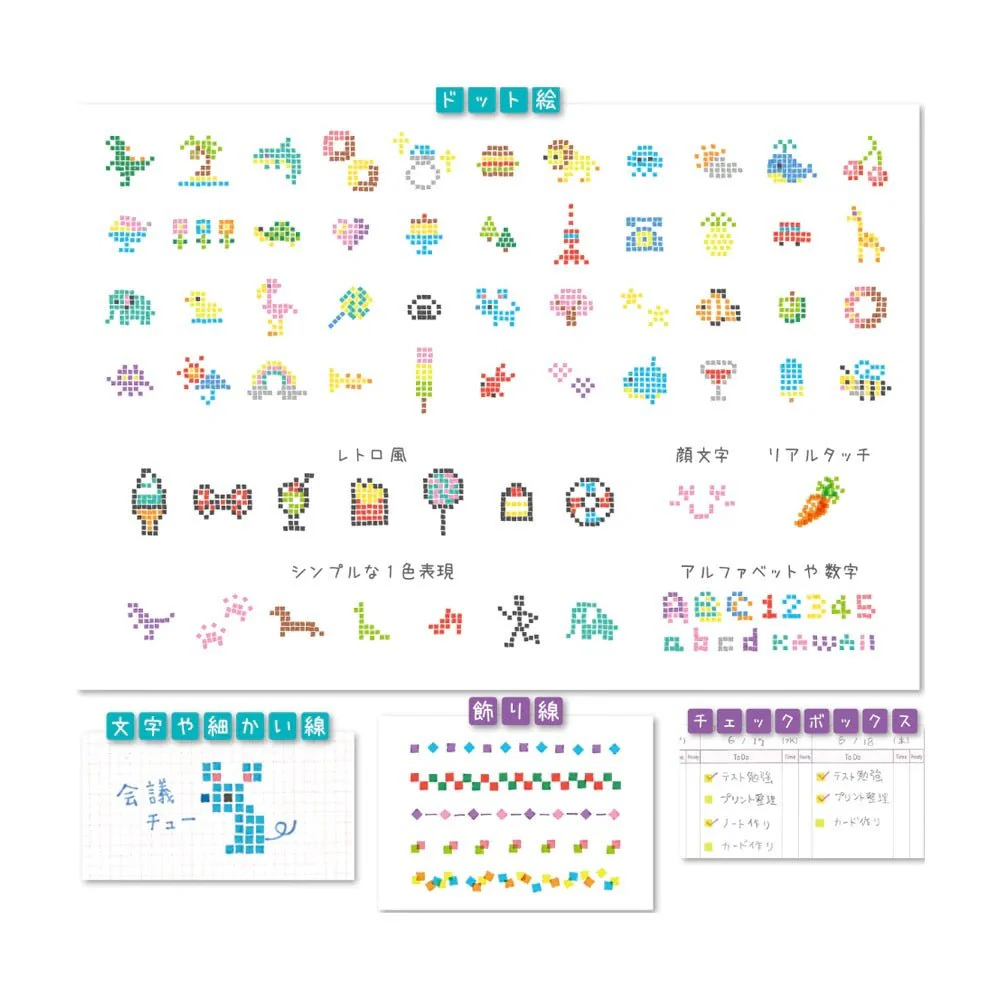 Sun Star Dot Square Pen - Image 12