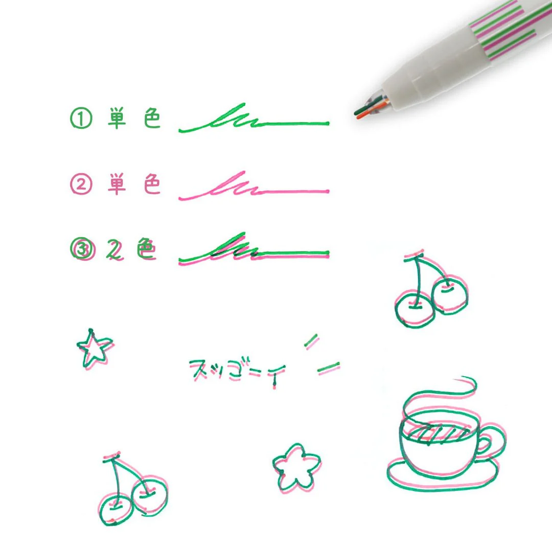 Sun Star Double Color Pen - Image 5