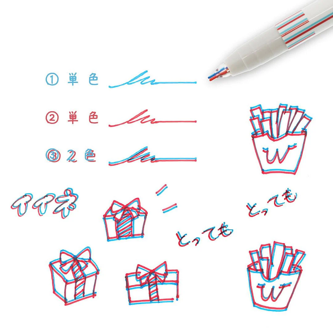 Sun Star Double Color Pen - Image 64