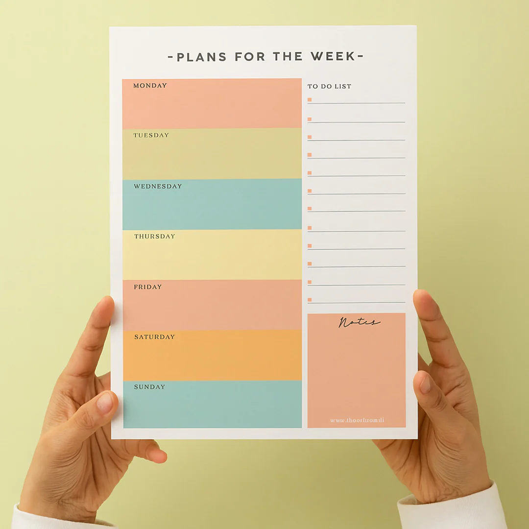The Art Loom Plans For The Week A5 Planner - Image 6