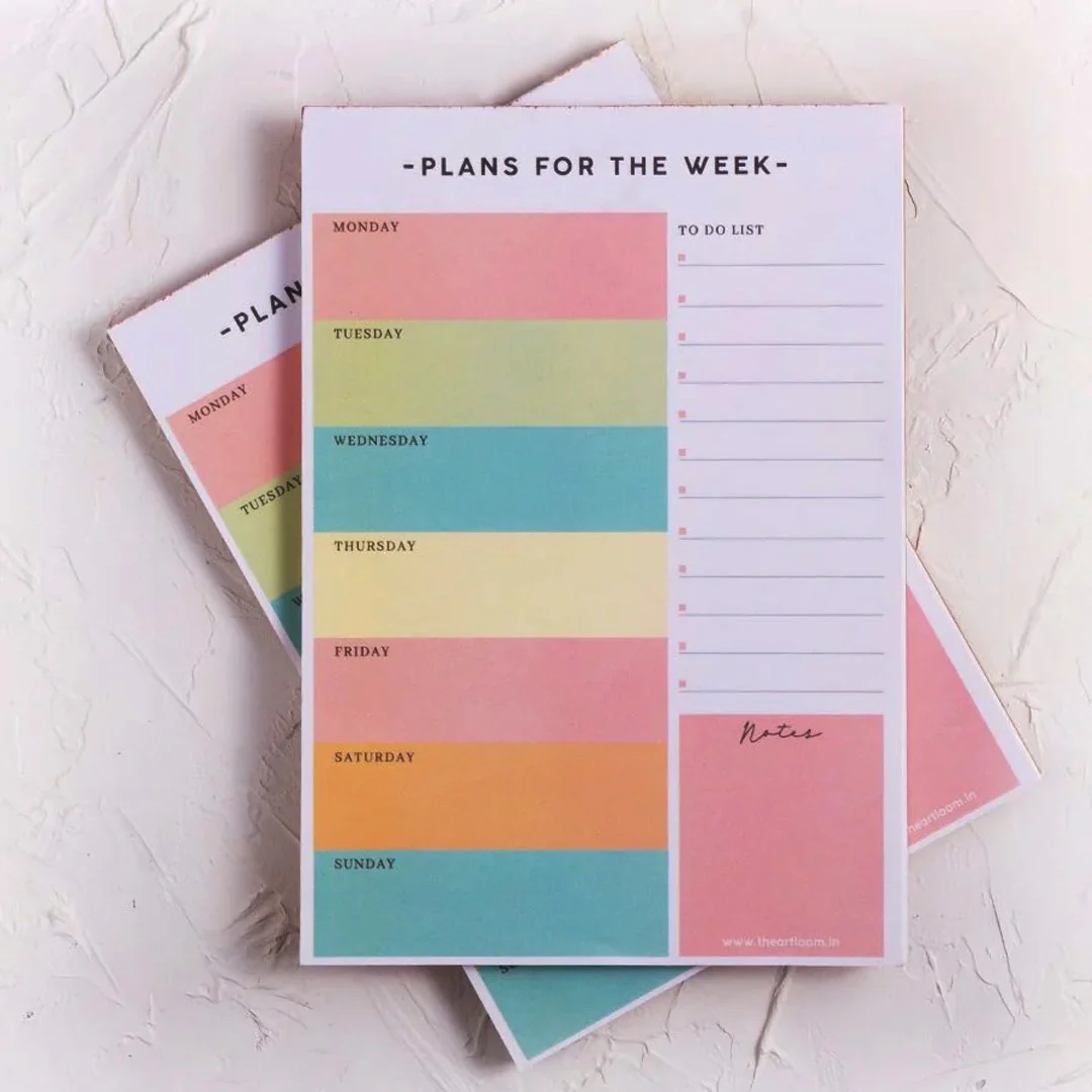 The Art Loom Plans For The Week A5 Planner - Image 8