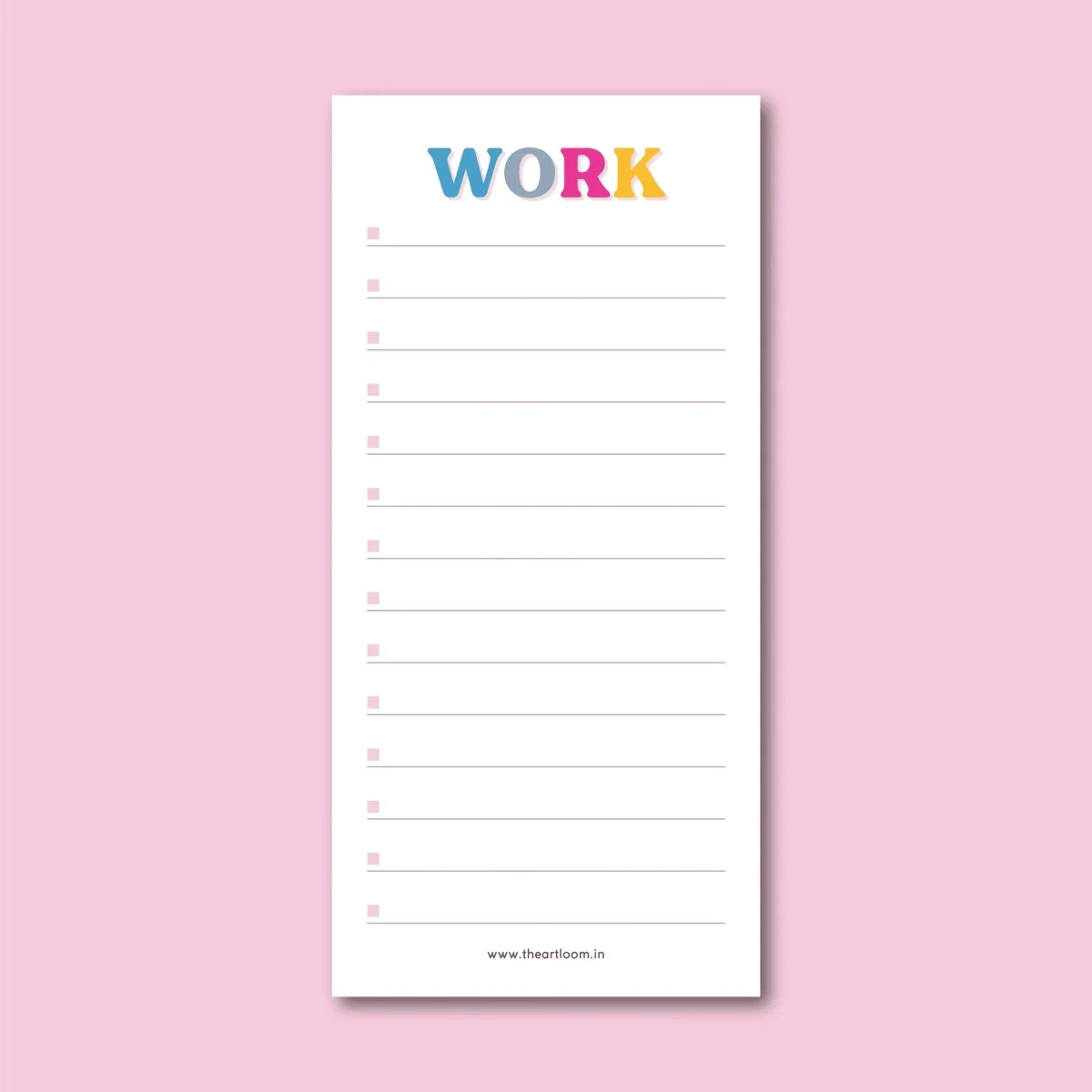 The Art Loom To-Do Pad - Image 24