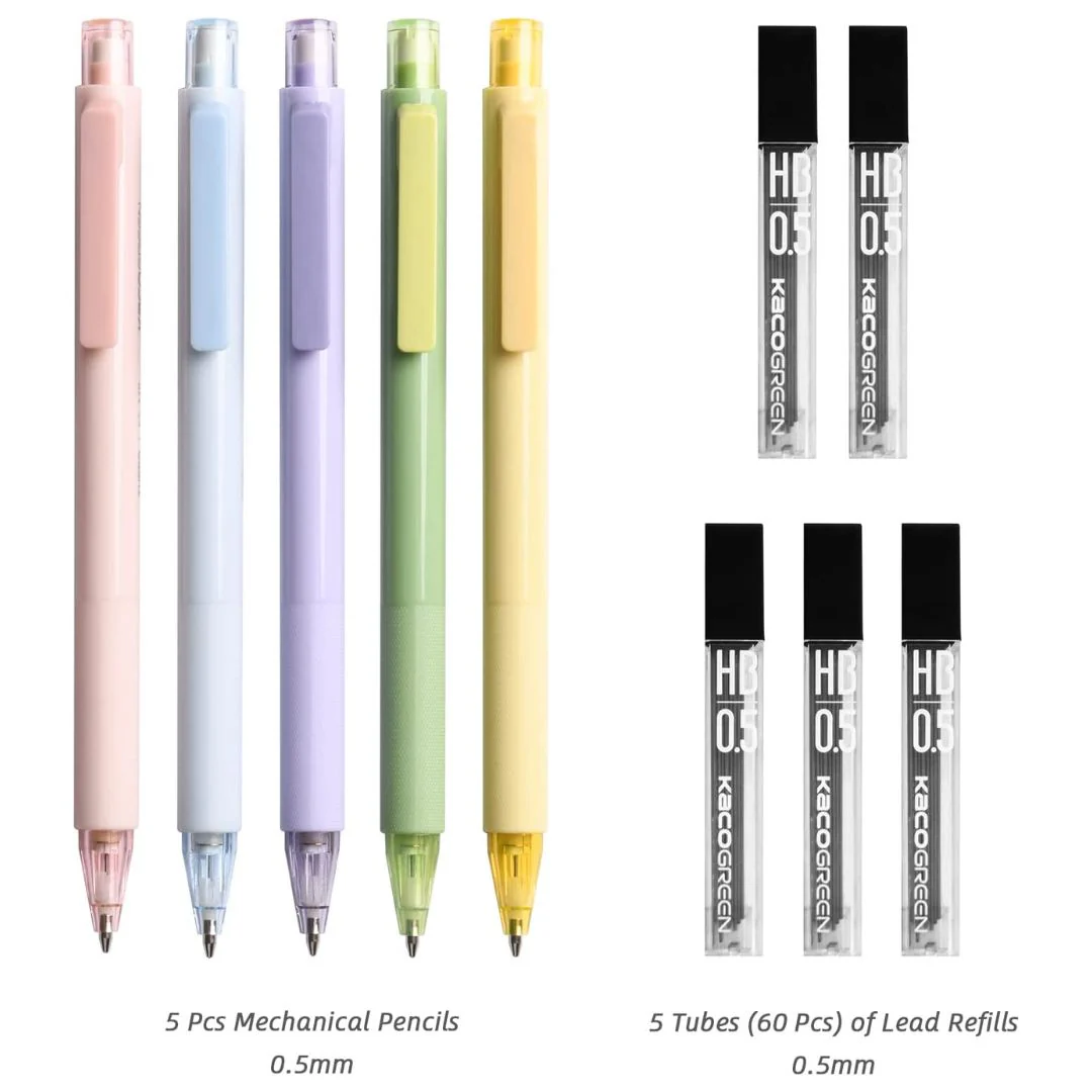 Kaco Turbo Mechanical Pencil 0.5 Premium + Resin Leads - Image 14