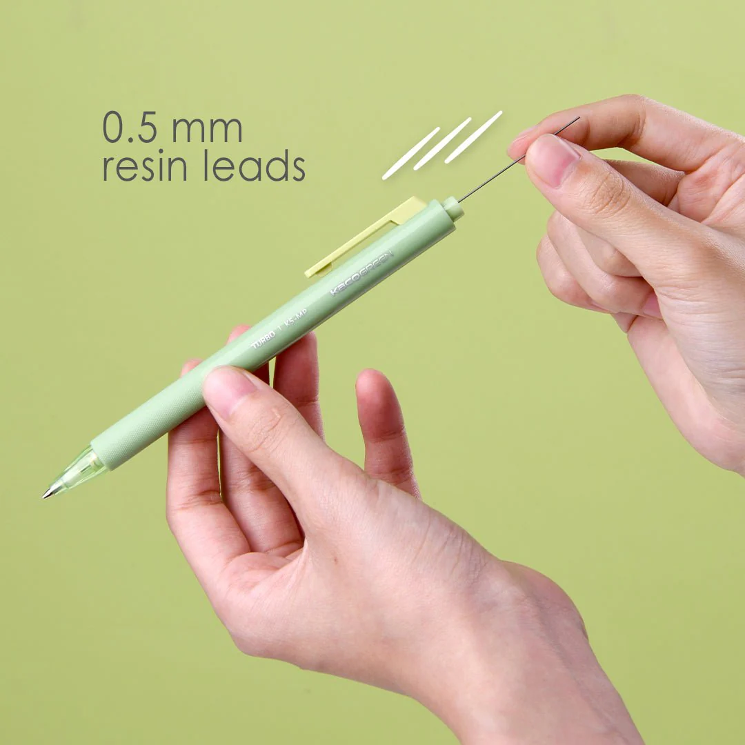 Kaco Turbo Mechanical Pencil 0.5 Premium + Resin Leads - Image 16