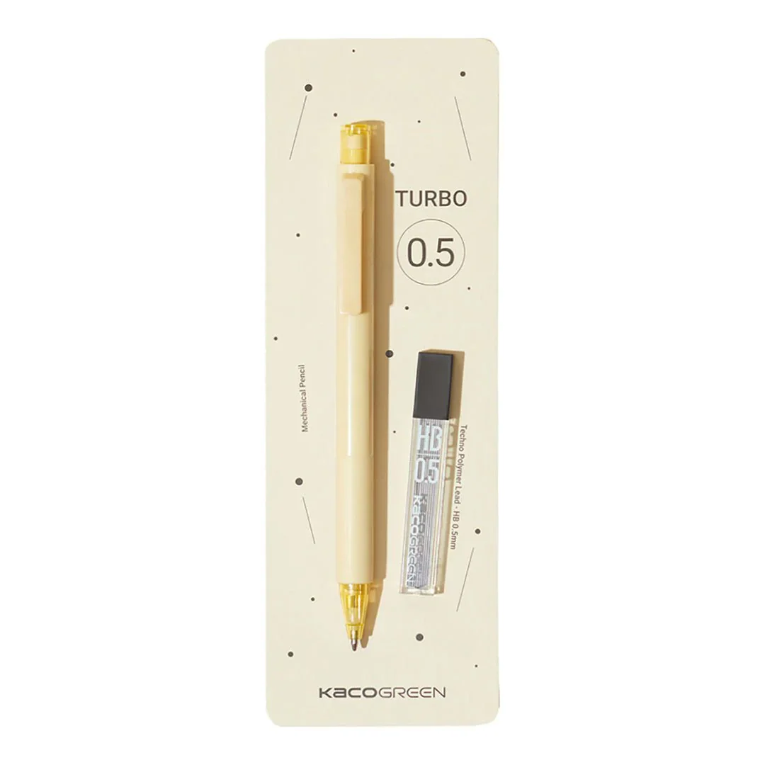 Kaco Turbo Mechanical Pencil 0.5 Premium + Resin Leads - Image 6