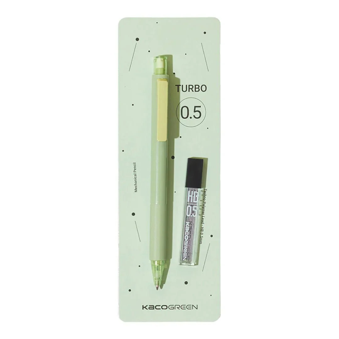 Kaco Turbo Mechanical Pencil 0.5 Premium + Resin Leads - Image 8