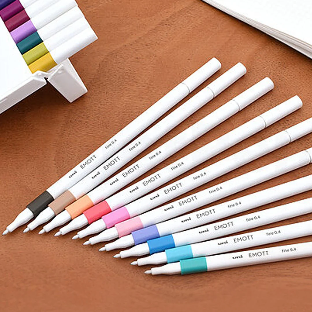 Uni Emott Pens Color Set - Image 10