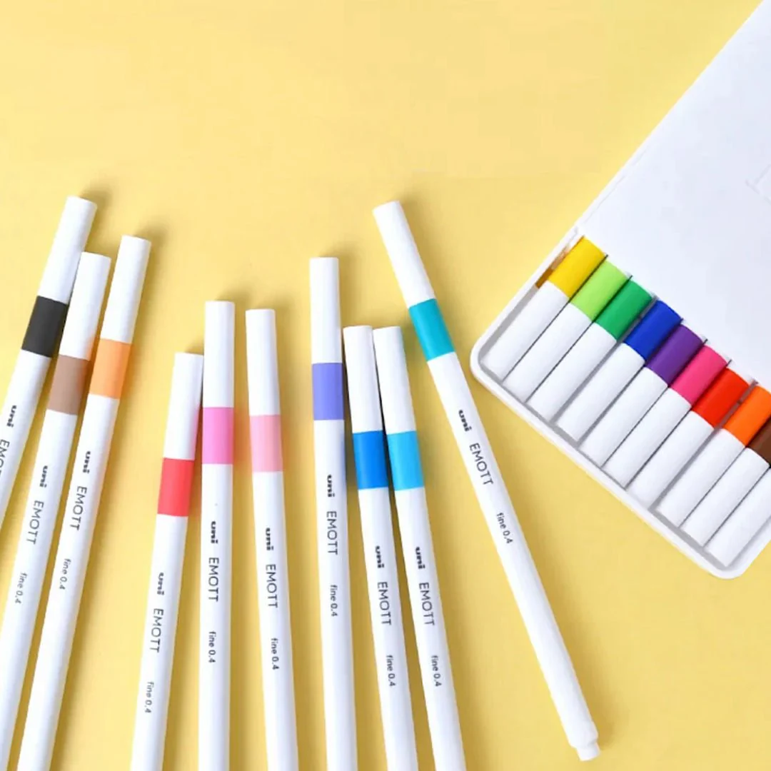Uni Emott Pens Color Set - Image 11