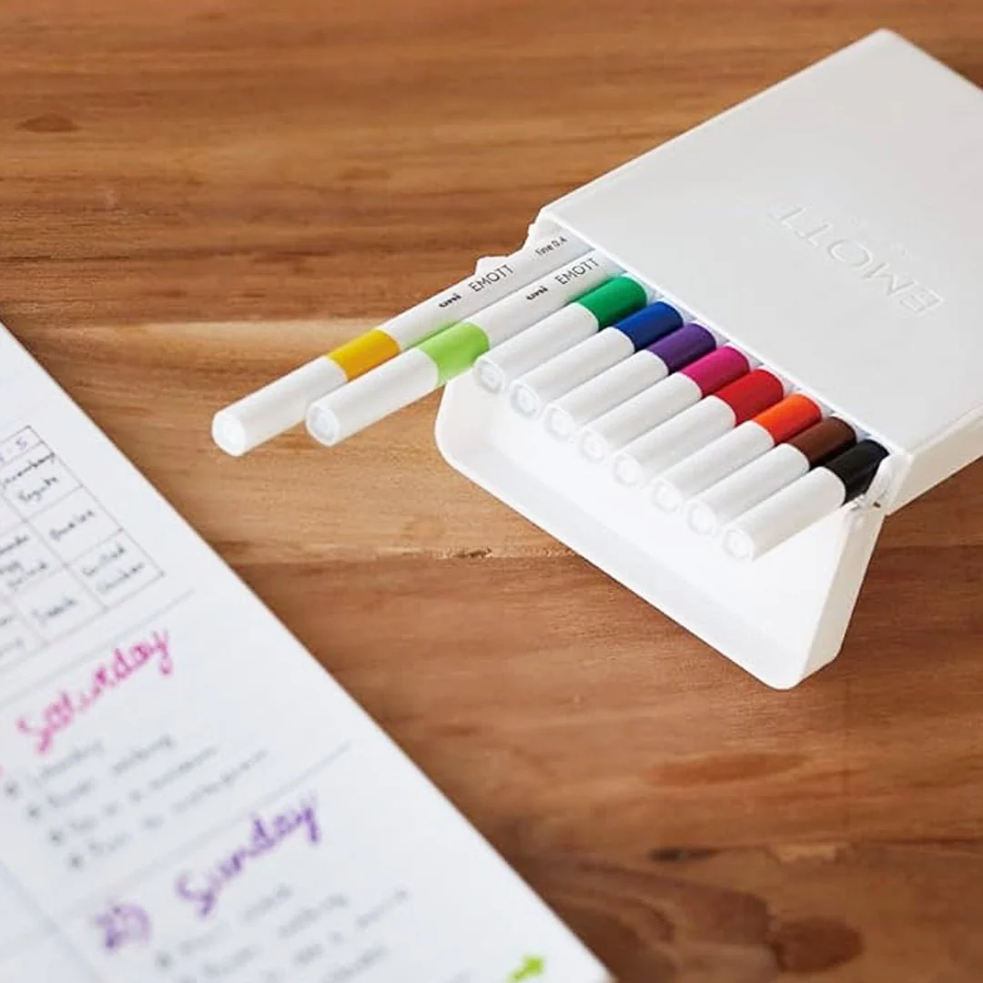 Uni Emott Pens Color Set - Image 4