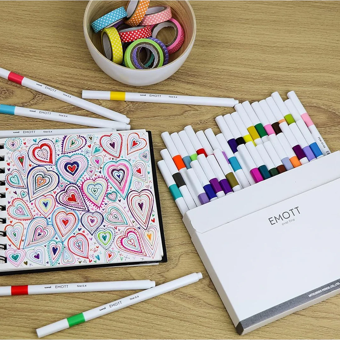 Uni Emott Pens Color Set - Image 12