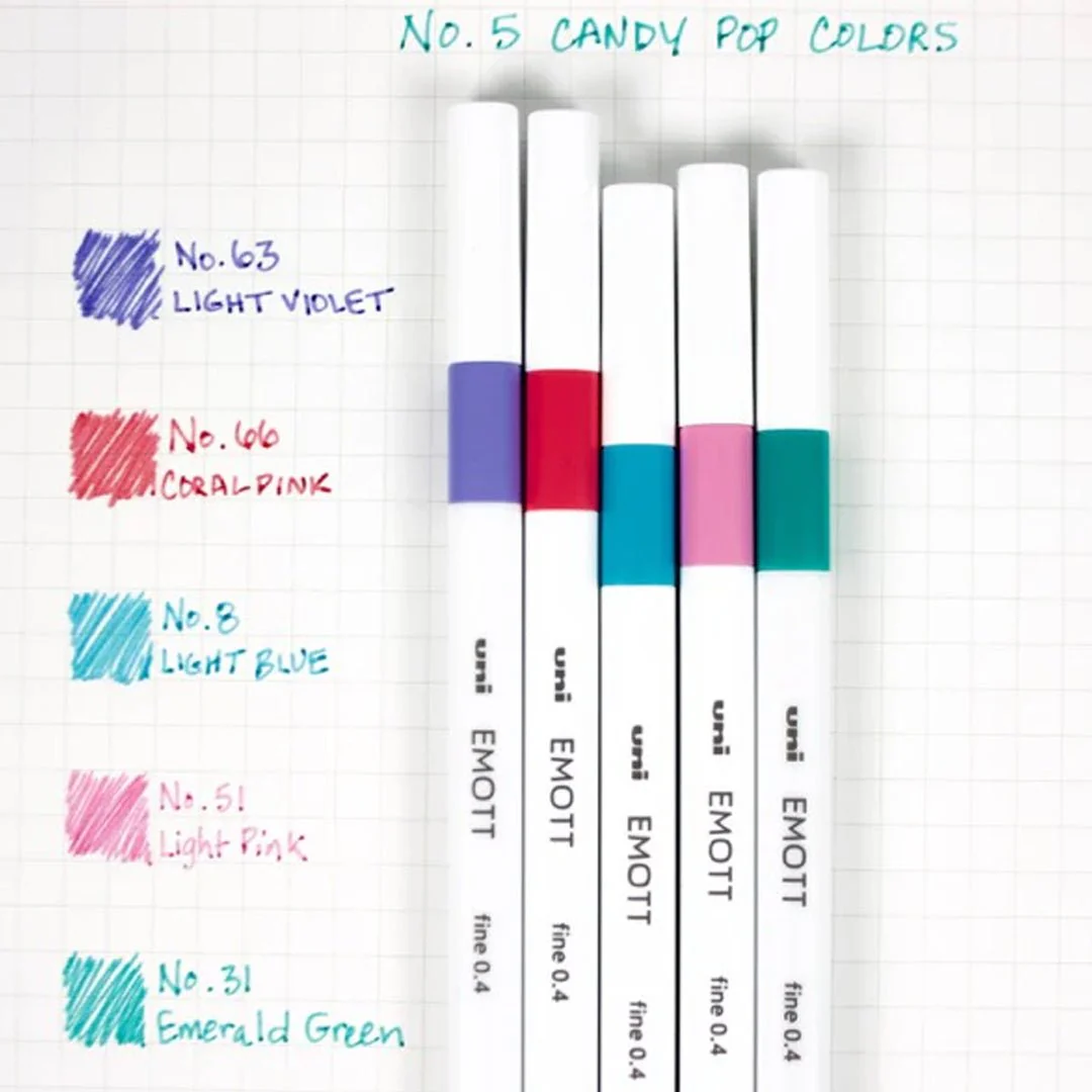 Uni Emott color Pen Set - Image 23