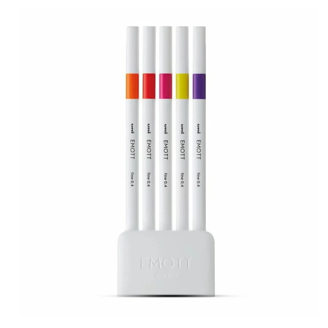 Uni Emott color Pen Set - Image 4