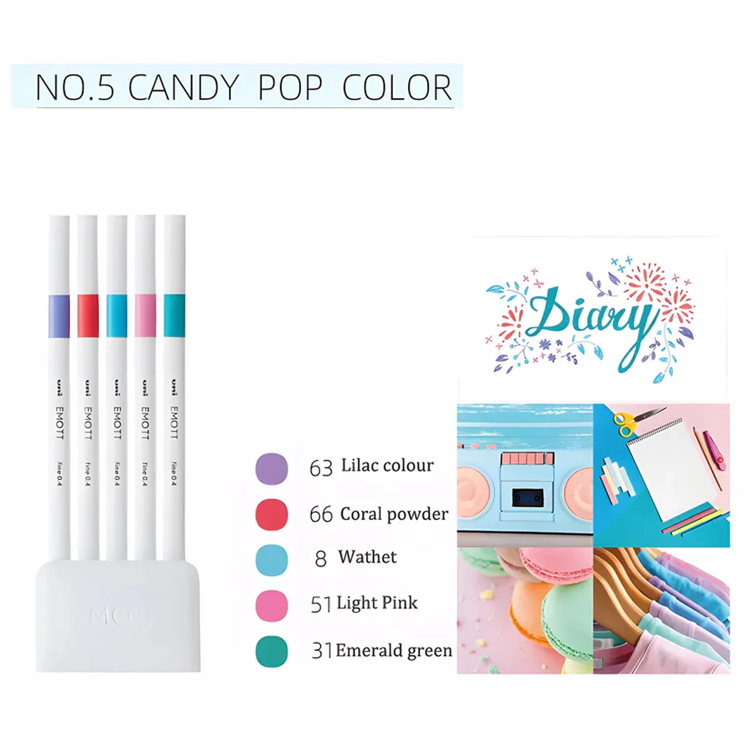 Uni Emott color Pen Set - Image 53