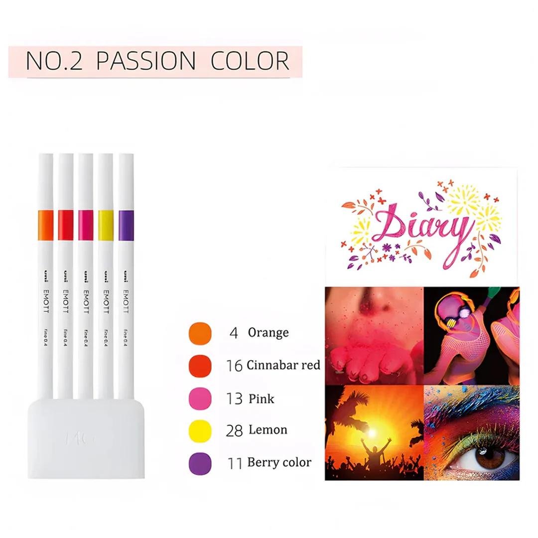 Uni Emott color Pen Set - Image 74