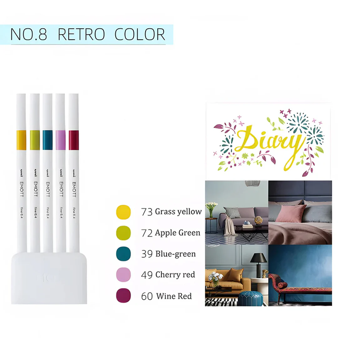 Uni Emott color Pen Set - Image 75