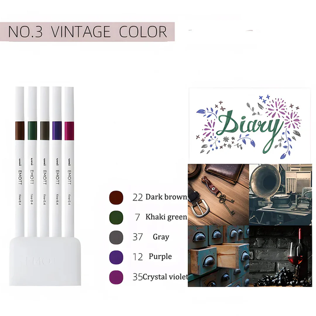 Uni Emott color Pen Set - Image 79