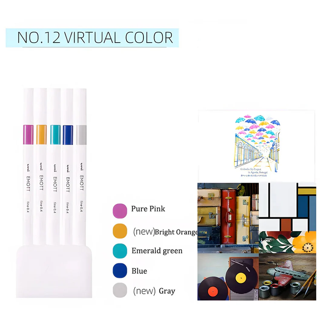 Uni Emott color Pen Set - Image 83