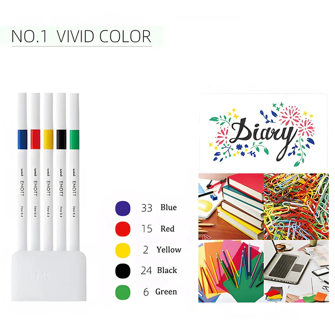 Uni Emott color Pen Set - Image 89