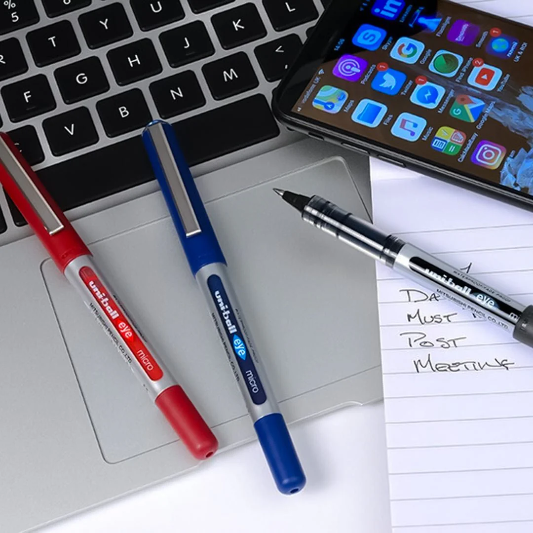 Uni-Ball Eye Multicolor Ink 0.7mm Roller Ball Pen Set - Image 16