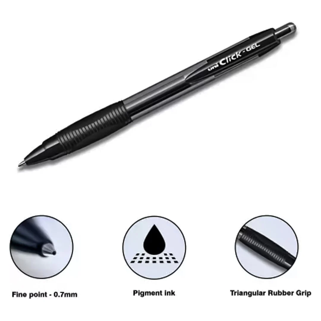 Uniball 0.7mm Click Gel Pen - Image 4