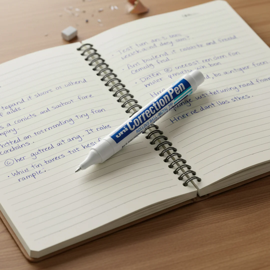 Uniball Correction Pen (White) - Image 6