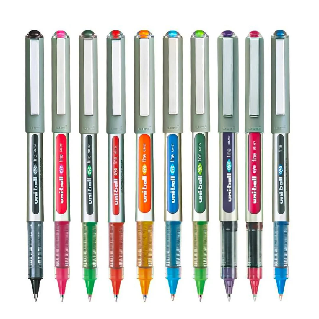 Uniball 0.7 mm Eye Liquid Ink Rollerball Pen - Image 3